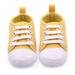 CUTELOVE 0-12M Newborn Toddler Canvas Sneakers Baby Boy Girl Soft Sole Crib Shoes First Walkers 12 Colors