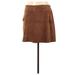 Pre-Owned J.Crew Women's Size 6 Leather Skirt