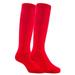 Lian LifeStyle Unisex Baby Children 4 Pairs Knee High Wool Blend Boot Socks Size 4-6Y (Red)