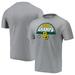 Baylor Bears Fanatics Branded 2021 NCAA Men's Basketball National Champions Screen Space Dye T-Shirt - Gray