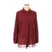 Pre-Owned DKNY Women's Size 1X Plus Long Sleeve Blouse