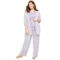 Catherines Women's Plus Size 3-Piece Lace Gala Pant Suit