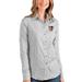 Bowling Green St. Falcons Antigua Women's Structure Button-Up Shirt - Gray/White