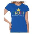 Awkward Styles Ruth Bader Ginsburg Shirt for Women T-RUTH Notorious Shirt RBG T Shirt Ladies Support Women Empowerment T-shirt
