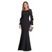 Ever-Pretty Women's Elegant Fishtail Formal Mermaid Wedding Party Dress 00492 Black US10