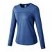 BRC Women's Winter Plus Velvet Long-sleeved Running Sports Training Clothes