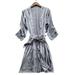 mlpeerw Women Casual Lace Lingerie Nightwear Underwear Robe Babydoll Sleepwear Dress