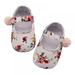 Ardorlove Baby Prewalker Classic Princess Flower Shoes Floral Newborn Soft Soled Anti-slip Shoes Footwear