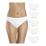 Hanes (6 Pack) Womens Bikini Underwear Cotton Bikini Panties for Women Sexy