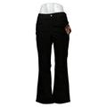 IMAN Global Chic Women's Petite Jeans 10P Illusion Denim Bootcut Black 734928001