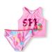 SPK Graphic Bikini Swimsuit (Little Girls & Big Girls)