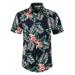 UKAP Men Hawaiian Button Down Aloha Shirts Short Sleeve Printed Dress Shirt Summer Tropical Casual Holiday Party Daily Casual Tee Tops
