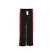 Womens Button Skinny Split Side Slit High Waist Wide Leg Pants Trousers Clubwear