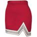 Girls' Blaze Skirt Red/White/Metallic Silver Youth Large Size - Large