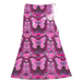 Loliuicca Women's High Waist Tie Dye Print Midi Skirt Bohemian A-line Pencil Skirt Y2K E-Girl