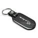 Dodge SRT Hellcat 100% Real Carbon Fiber 3 mm Thick Tag Style Key Chain Keychain