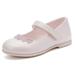 Weestep Infant/Baby/Toddler/ Little Kid Girl Dress Ballet Flat Mary Jane Ballerina Shoe(11 Little Kid, Heart Pink)