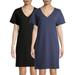 Time and Tru Women's 2 pack T-Shirt Dress