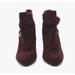 Womens Rebel by Zigi Keylie Wedge Ankle Boots, Wine, 7.5 US