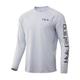 Huk Men's WC Blue Fin Tuna Pursuit Long Sleeve Performance Fishing Shirt With +30 UPF Sun Protection, Plein Air, Small