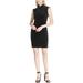 Calvin Klein Womens Velvet Sheath Dress