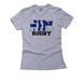 Finland Rugby - Olympic Games - Rio - Flag Women's Cotton Grey T-Shirt