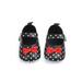 Luxsea Toddler Baby Girls Anti-slip Polka Dot Crib Shoes Cute Autumn Spring Kids Soft Sole First Walkers Casual Shoes with Bowknot Decor