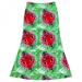 ZDMATHE Summer Fashion Women Print Skirt Loose High Waist Casual Ladies Mid-calf Skirt