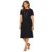 Jessica London Women's Plus Size Fit & Flare Dress