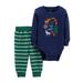 Carters Infant Boys Woodland Animals Wolf Moose Bear Fox Bodysuit & Pant Set 3m