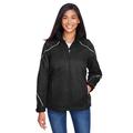 Ladies' Angle 3-in-1 Jacket with Bonded Fleece Liner - BLACK - XL