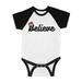 Believe Santa Hat Infant Baseball Shirt