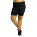 Women's Plus Size Cotton Bike Shorts