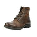 Asher Green Mens Leather AG583 High Top Lace Up Genuine Leather Boot Tan Size 11