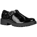 Geox Girls J Casey G E Leather Buckle Shoe