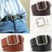 Women Belt Classic Fashion Solid Genuine Leather Waistband Wide Belt Strap Belts