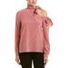 Nicole Miller Artelier DUSTY ROSE Solid Silk One Shoulder Blouse, US Small