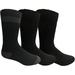 Yacht&Smith Mens Heat Retainer Winter Thermal Socks, Boot Socks (3 Pairs Assorted B)