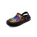 Lacyhop Unisex Garden Clogs Lightweight Slip On Women Men Beach Sandals Water Shoes