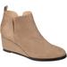 Women's Journee Collection Mylee Wedge Heel Ankle Bootie