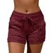 Lumento Womens Active Shorts Drawstring Waist Beach Shorts Pants Summer Casual Shorts with Pockets