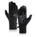 Unisex Waterproof Gloves Fleeve Anti-Slip Touch Screen Glove For Men and Women Cold Weather Full Finger Warm Mittens Workout Gloves Running Cycling Training