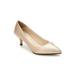 LUXUR WOMENS BRIDAL SHOES LADIES WEDDING BRIDESMAID STILETTO LOW MID HEEL SHOES SLIP ONS