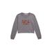 Sub Urban Riot Beauty and the Feast Sweatshirt, Kid's Wear, 50 Percent Polyester, 38 Percent Cotton, 12 Percent Rayon, Grey