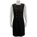 Polo Ralph Lauren Ladies Black Sleeveless Military Dress