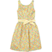 Polo Ralph Lauren Girls YELLOW MULTI Fit-&-Flare Floral Dress US 7 Girl