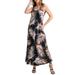 24/7 Comfort Apparel Women's Sleeveless Pocket Maxi Dress