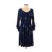 Pre-Owned Roz & Ali Women's Size L Casual Dress