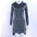 Women's dress autumn and winter urban leisure fleece hooded women's dress women's sweater OLRIK D96