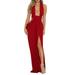 Gorgeous Africa Dark Red Long Wedding Dress V Neck Sequin Puffy Off Shoulder Illusion Bride Dresses Arabic Princess Wedding Gown